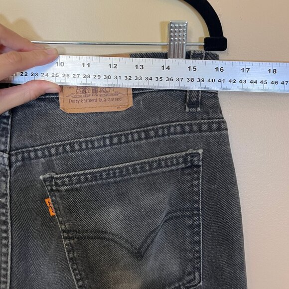 Levi's Vintage 634 Orange Tab Y2K Relaxed Fit Jeans - Women's Size 33*30 - Picture 8 of 14